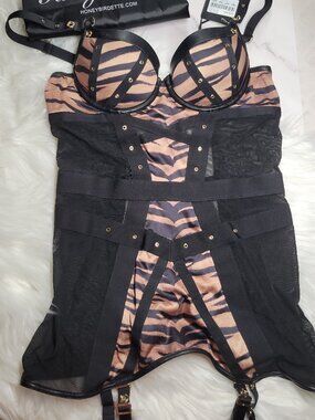 Honey Birdette Betty Dress 34B 💛 Tiger
